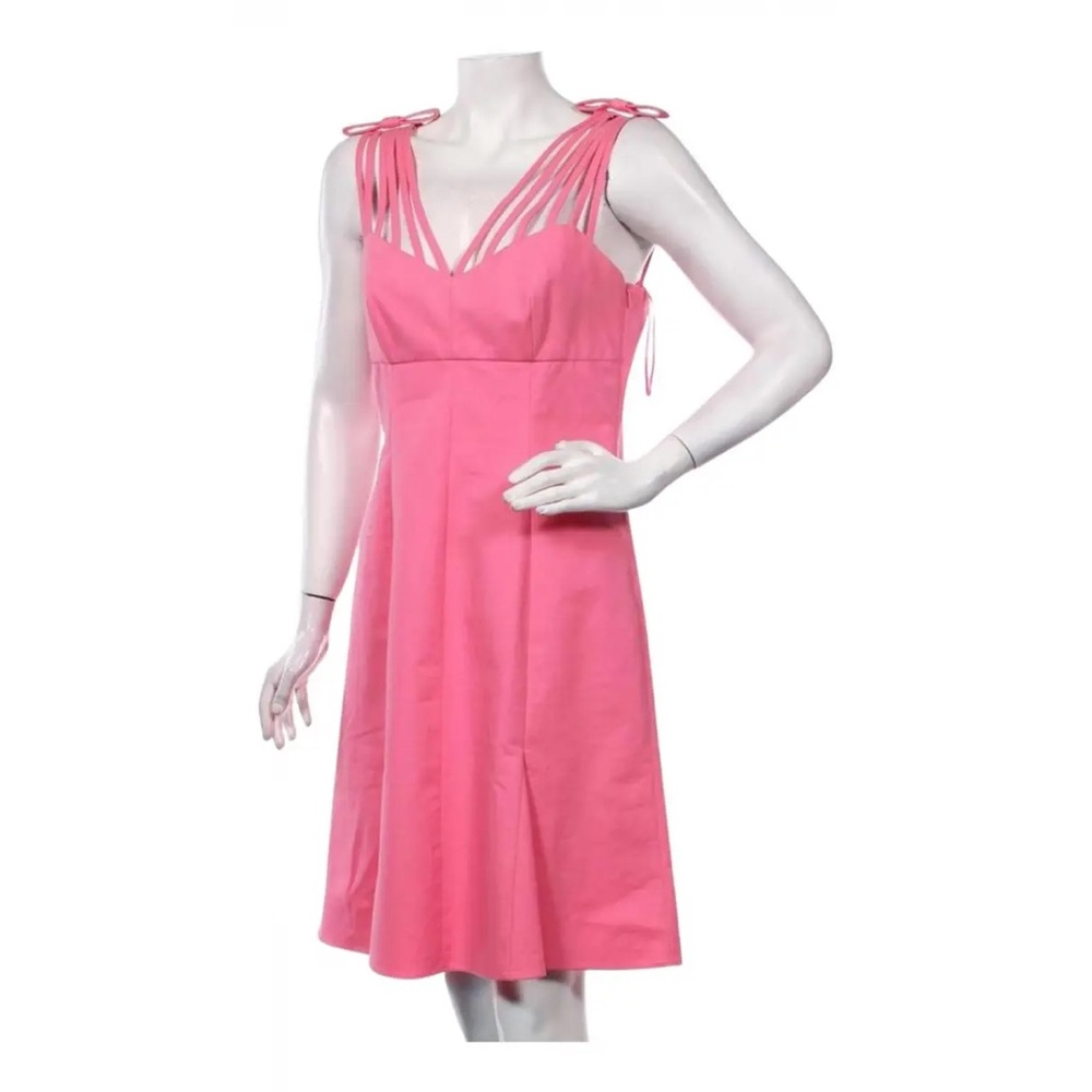 Flirty Pink Strappy Dress